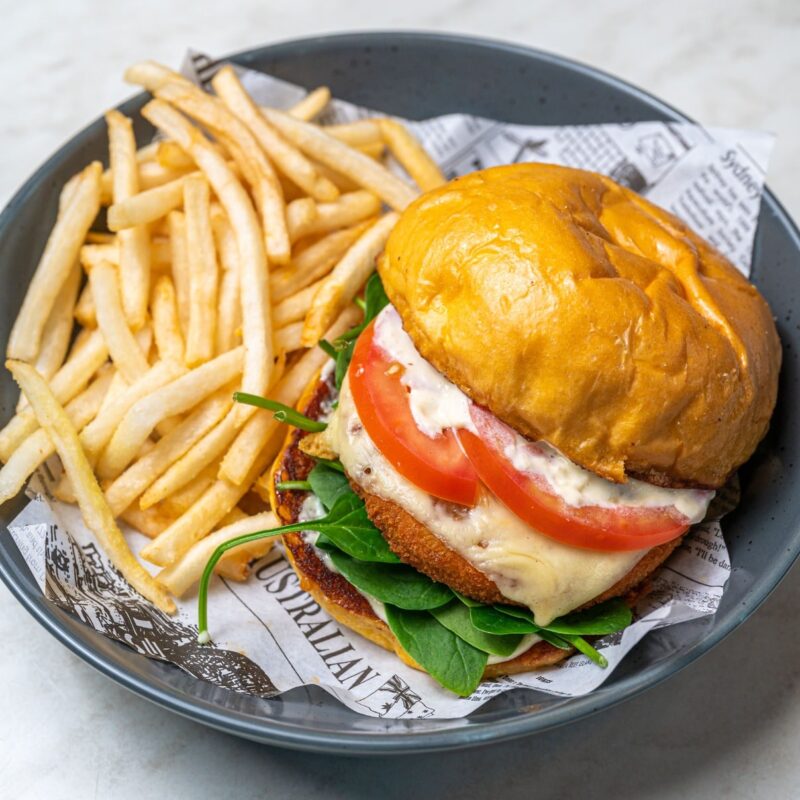 Veggie Burger Restaurants Bella Vista Baulkham Hills